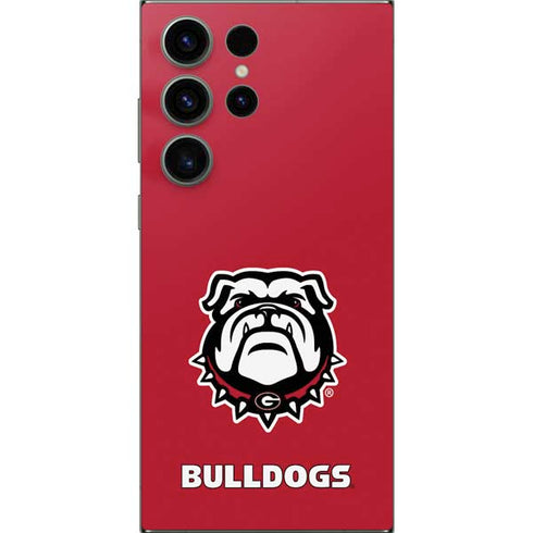 University of Georgia Bulldogs Logo Galaxy S25 Ultra Skin